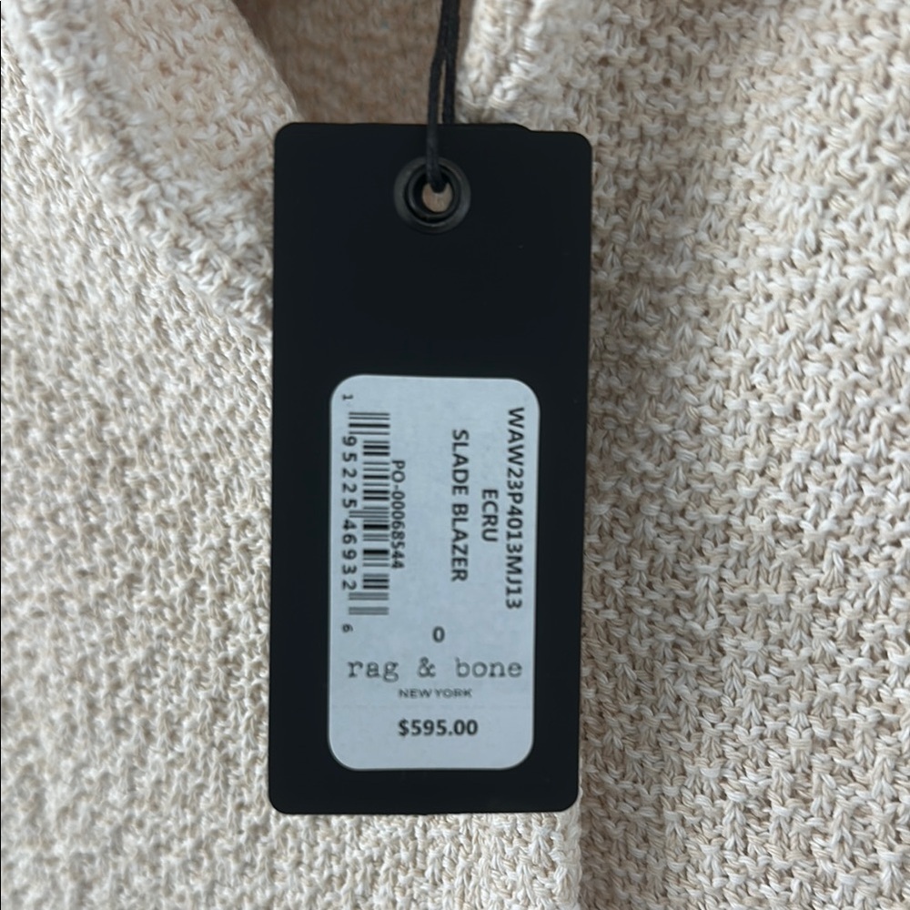 Rag and bone cream spring jacket - Picture 2 of 4